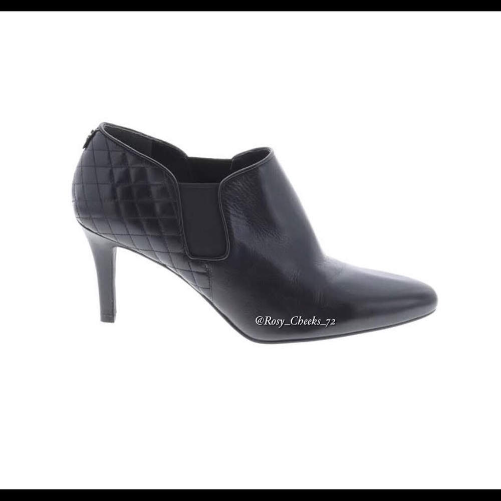 Cole Haan Maxfield Quilted Ankle Booties Shoes
